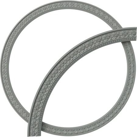 Ekena Millwork 71 1/4-in. OD x 62 3/4-in. ID x 4 1/4-in. W x 1 3/8-in. P Palmetto Ceiling Ring Kit CRK70PM